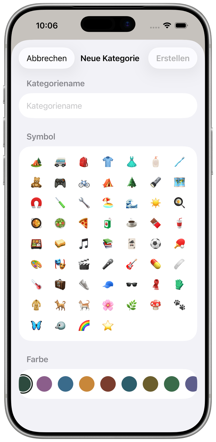 Kategorie bearbeiten